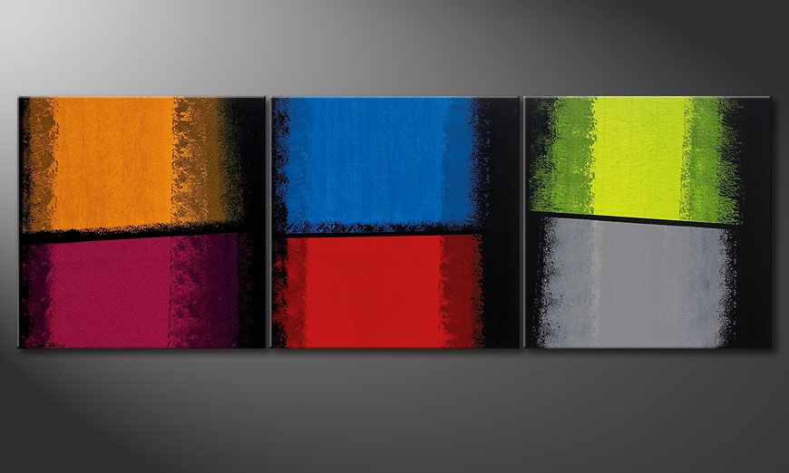 Painting Departed Colors 210x70x2cm
