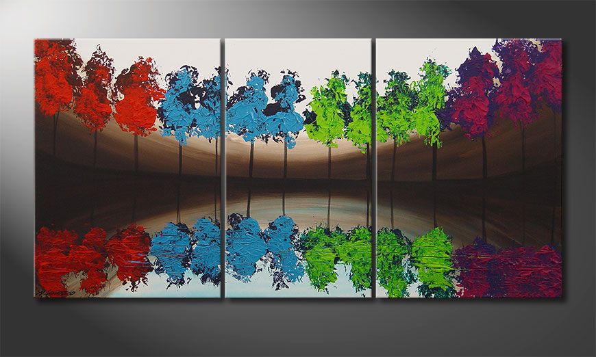 Painting MiracleTrees 140x70x2cm