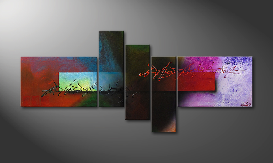 Modern painting Outer Space 180x80x2cm