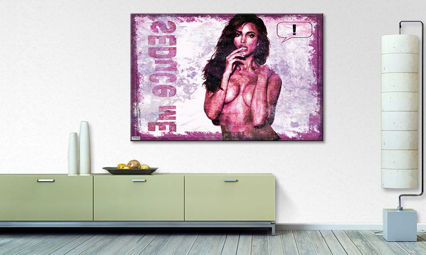 Abstract art print Seduce Me in 6 sizes