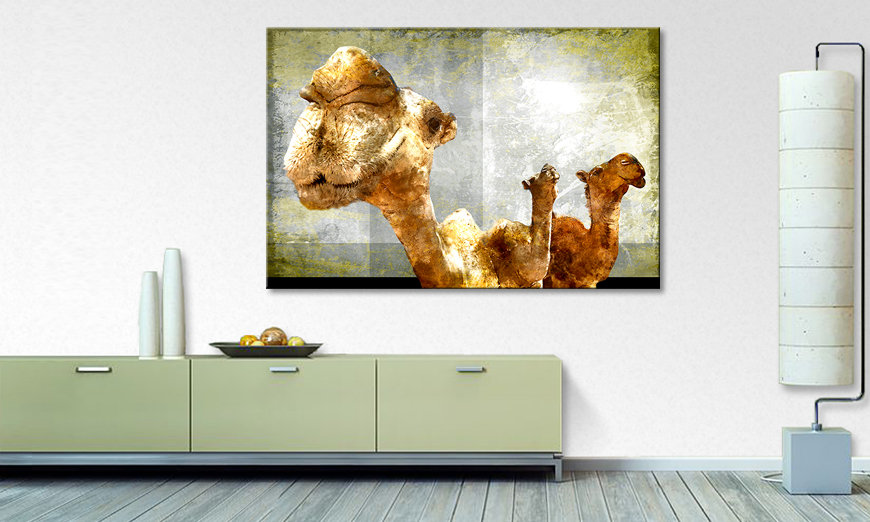 Art print Camel Gang