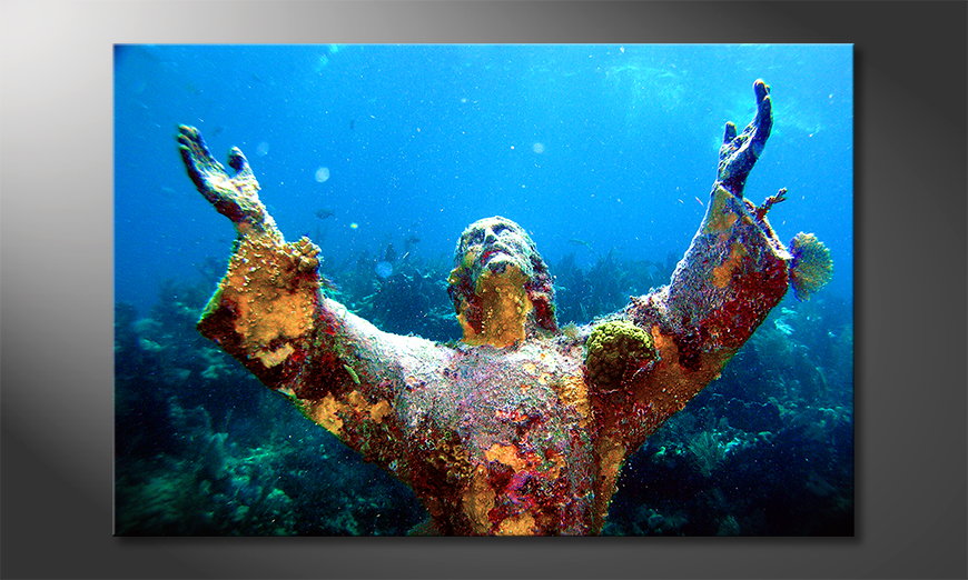 Art print Christ of the Abyss