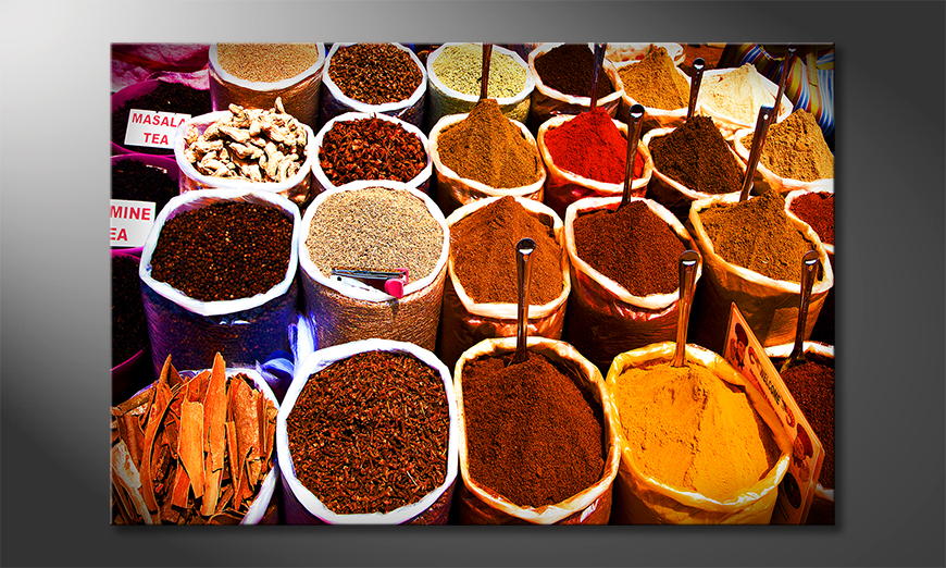 Art print Colorful Spices