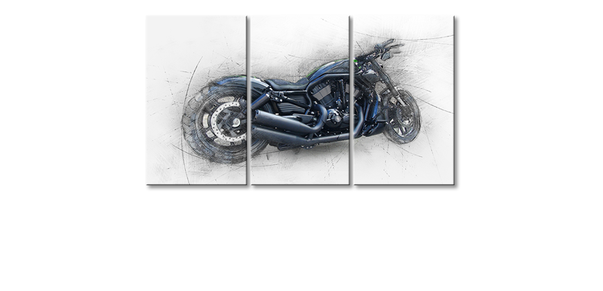 Art-print-Harley-Nr-6-180x100-cm
