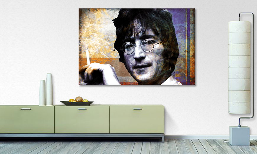 Art print John Lennon 120x80 cm