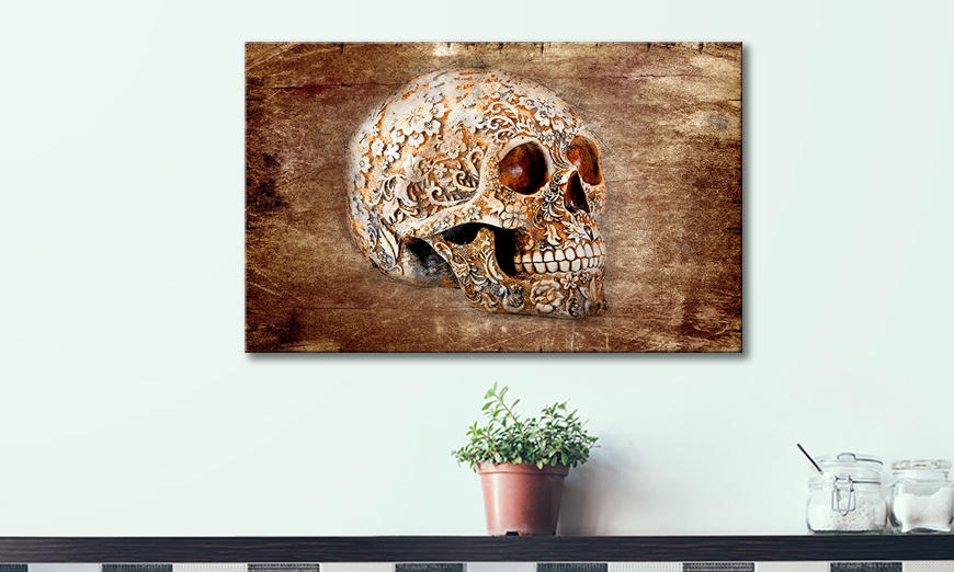 Art print Laughing Death 80x50 cm