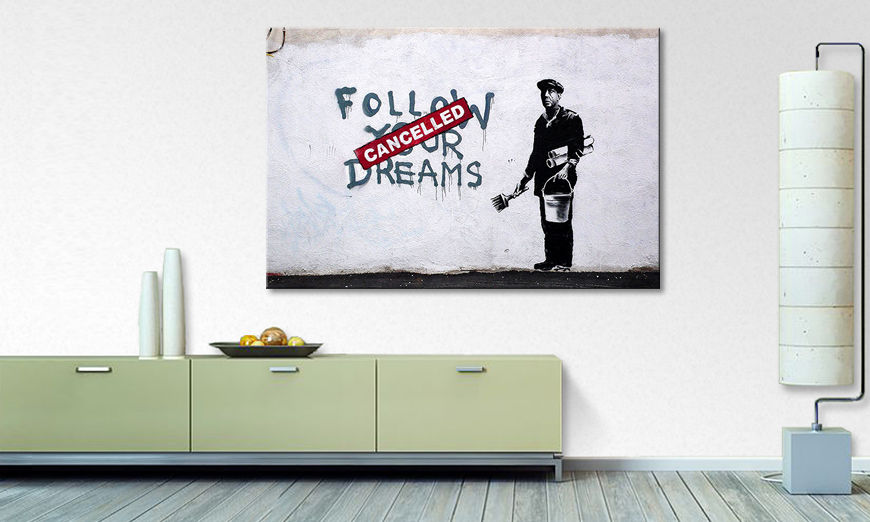 Canvas art print Follow Dreams
