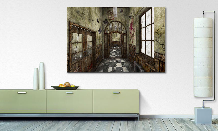 Canvas art print Spooky Situation