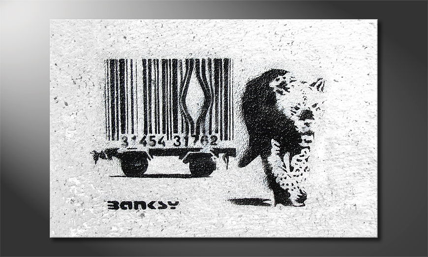 Canvas print Banksy No5