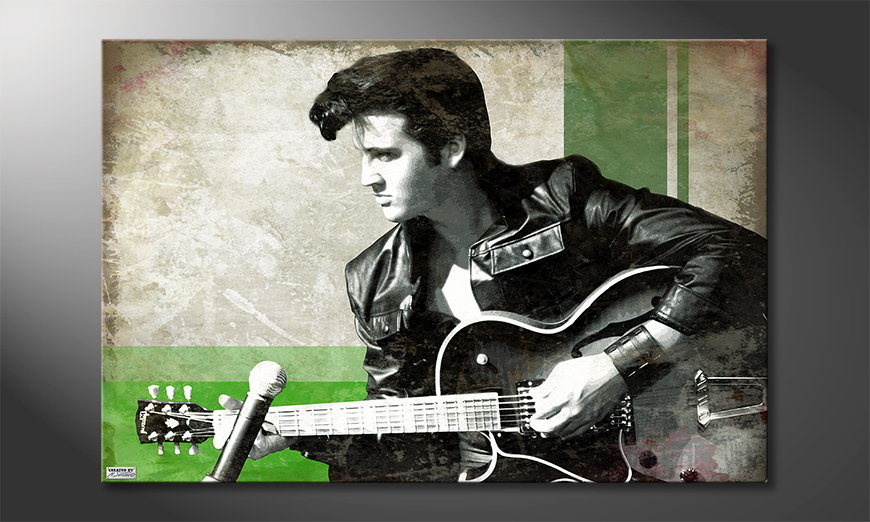 Canvas-print-Elvis