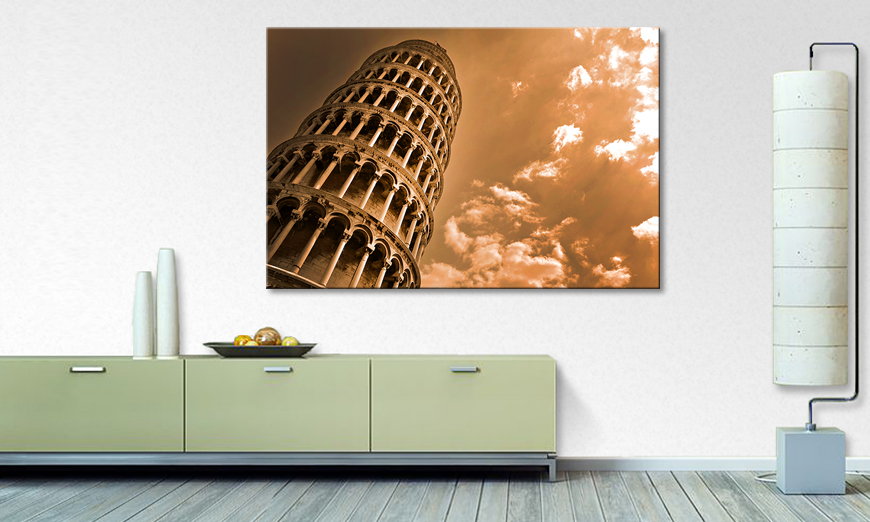 Canvas print Leaning Tower