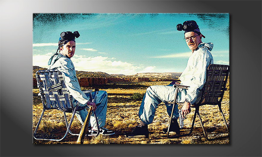 Canvas-print-Walter-and-Jesse