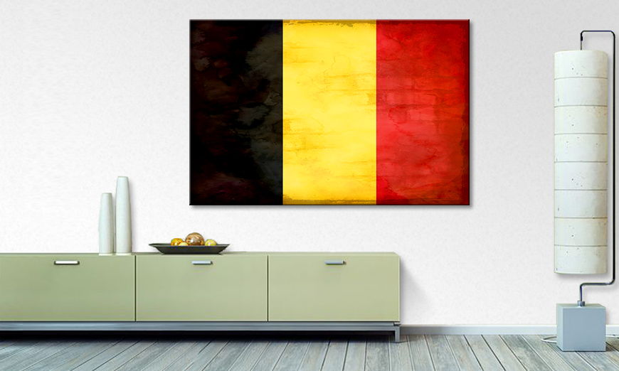 Modern Canvas print Belgium