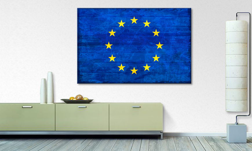 Modern Canvas print Europe