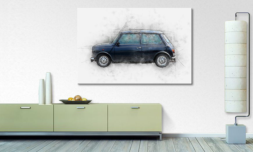 Modern Canvas print The small one