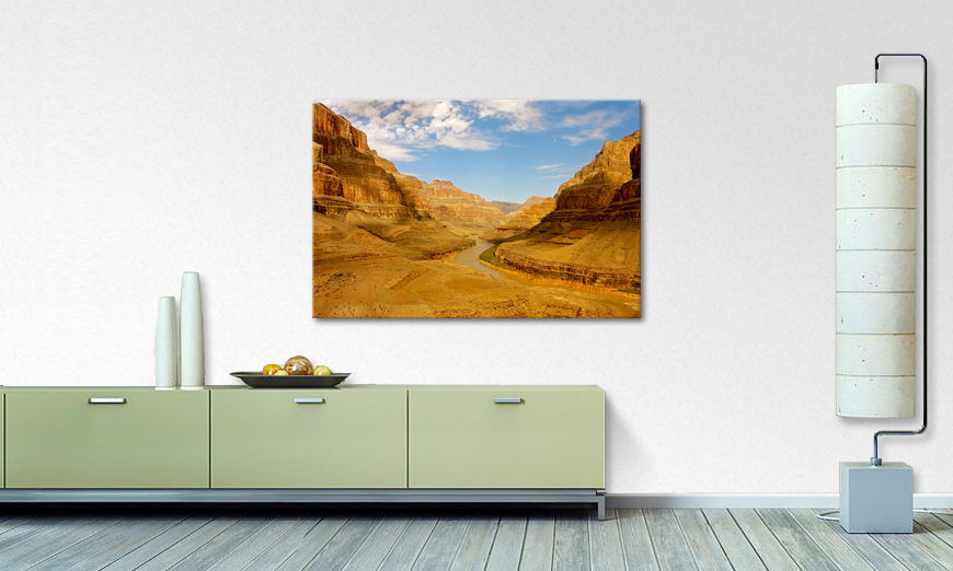 Modern art print Grand Canyon