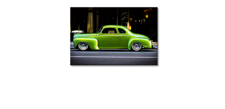 Modern-art-print-Green-Car