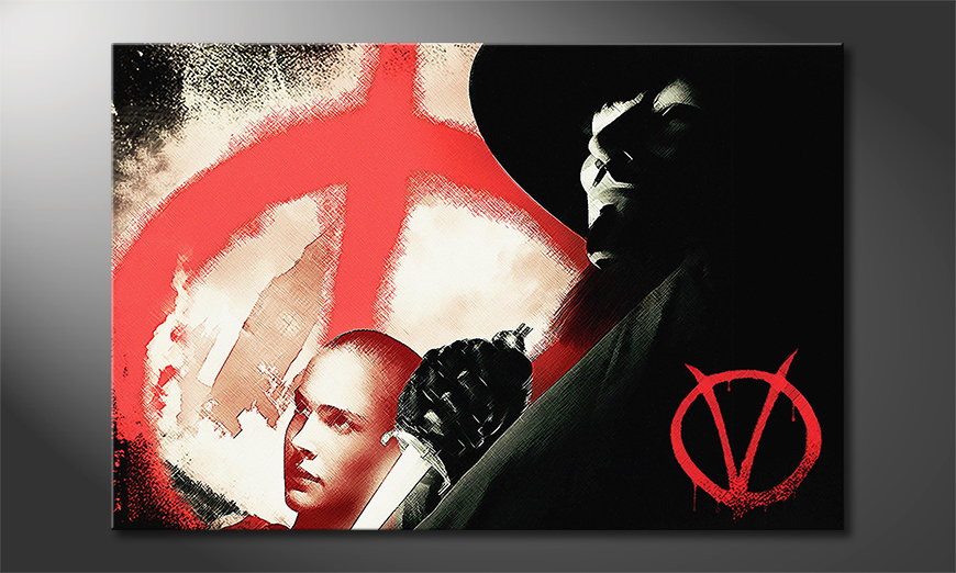 Modern art print Vendetta