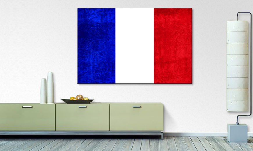 Modern canvas print France