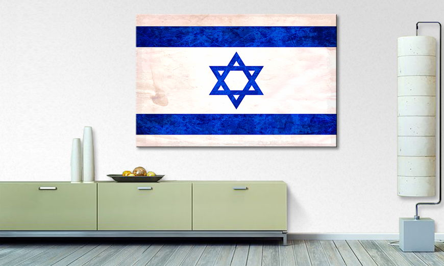 Modern canvas print Israel