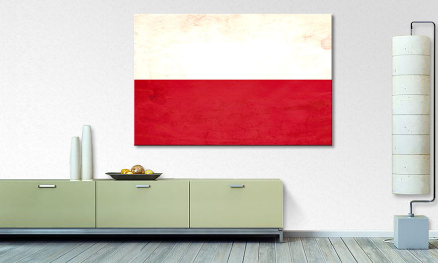 Modern canvas print Poland