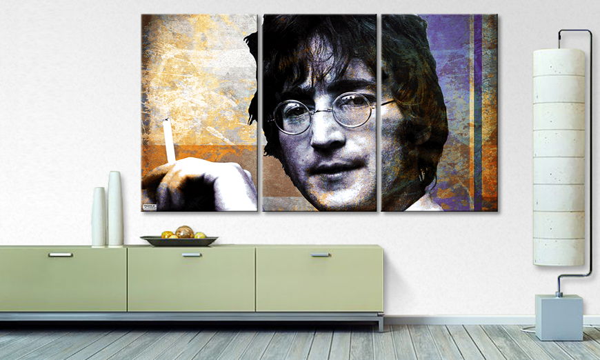 Modern wall decor John Lennon 180x100 cm