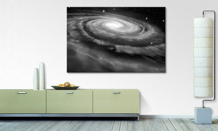 Modern wall decor Spiral Galaxy