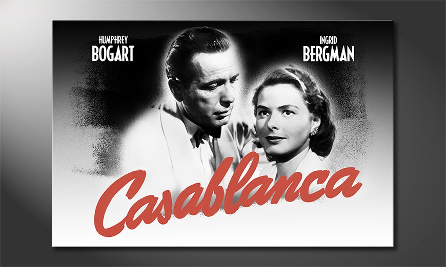 Popular art print Casablanca