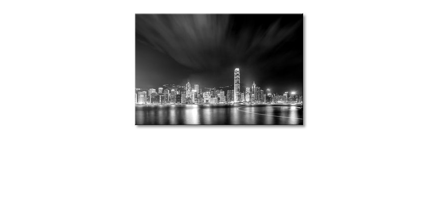 The-exclusive-art-print-Hong-Kong-At-Night-120x80-cm