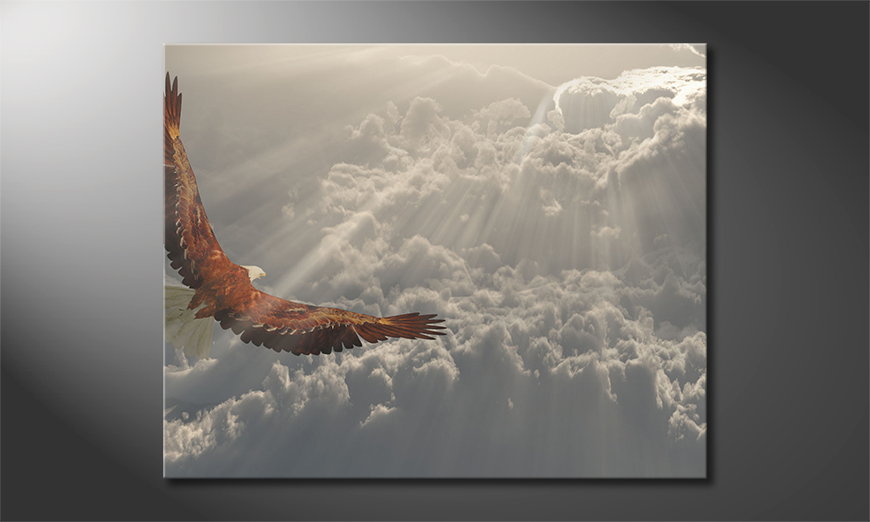 The-print-Eagle-in-Flight-100x80-cm