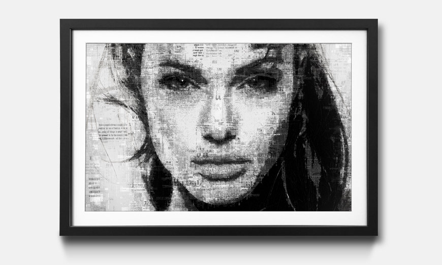 Framed art print Angelina