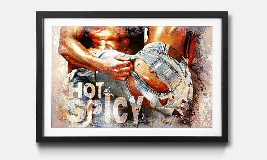 Framed art print Hot And Spicy
