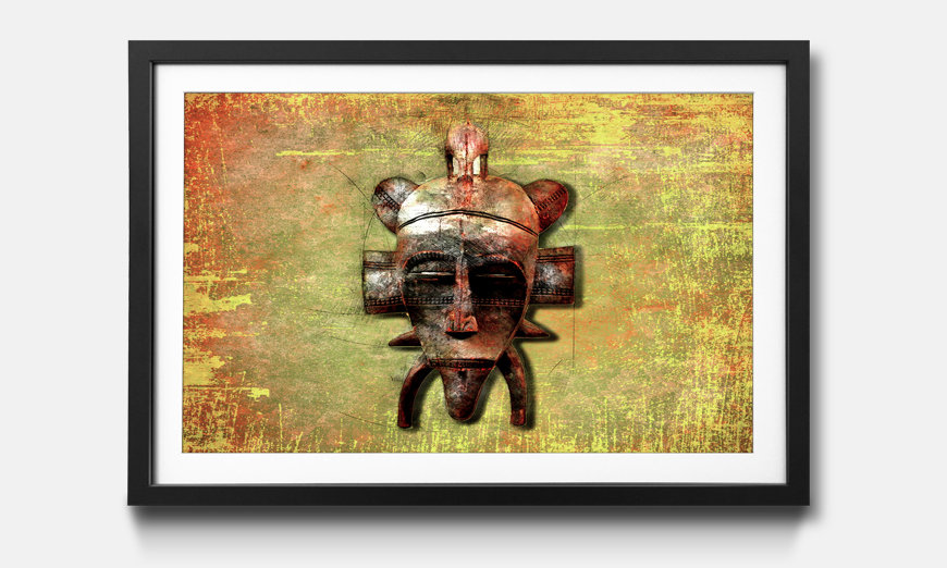 Framed art print Tribe Lord
