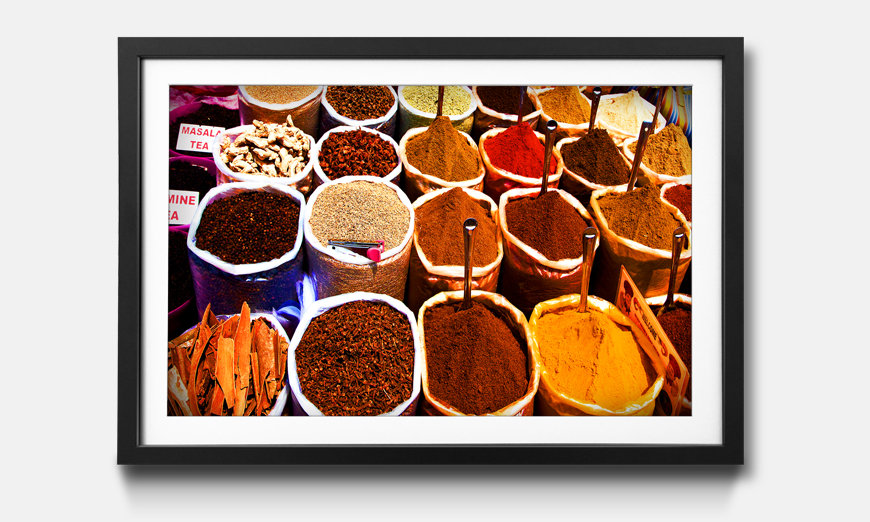 Framed picture Colorful Spices