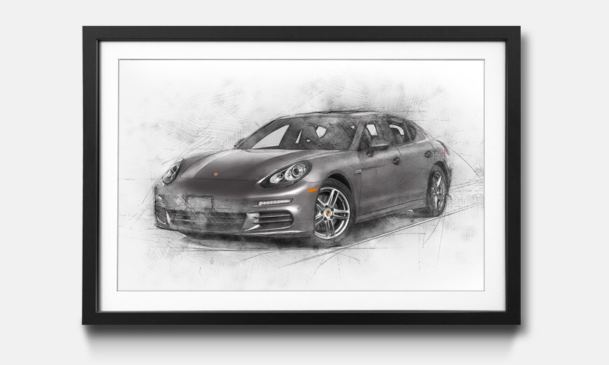 Framed picture Grey Power
