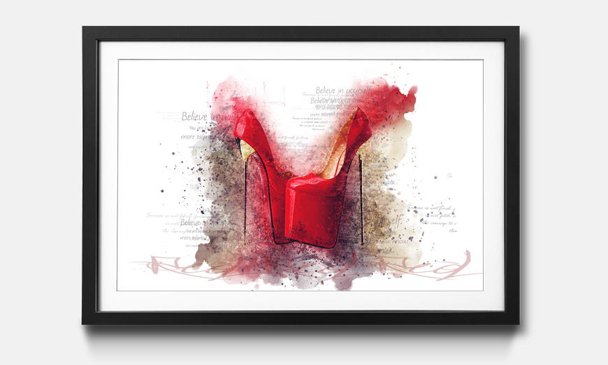 Framed picture High Heels To Hell