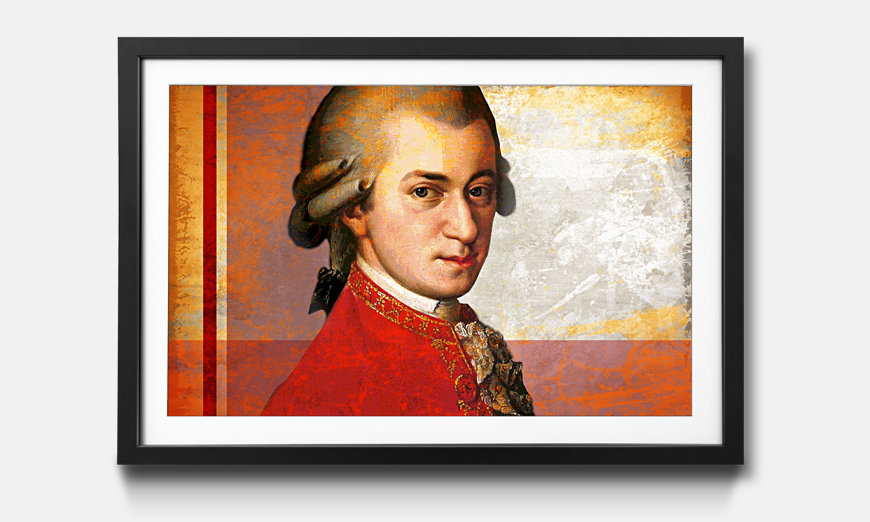Framed picture Mozart