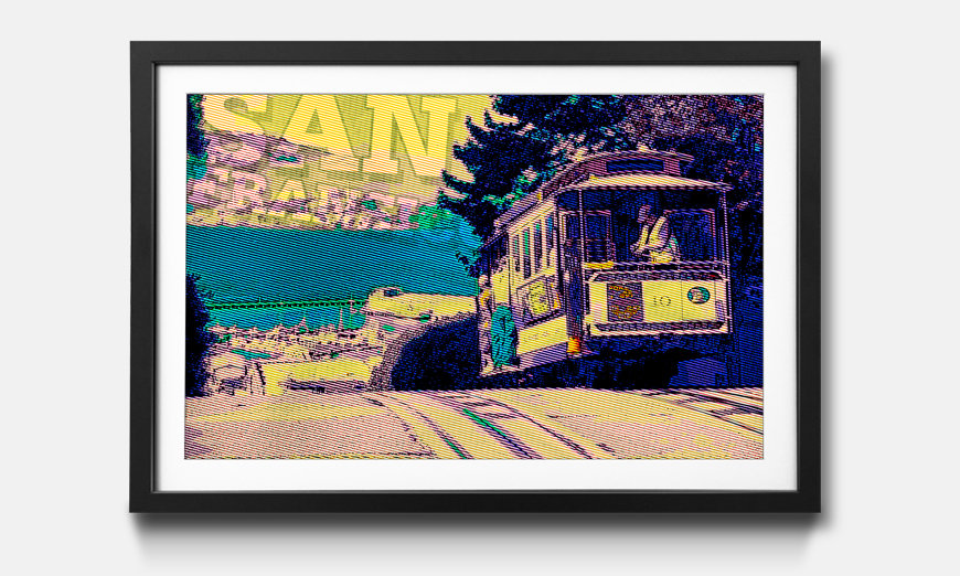 Framed picture San Fransico