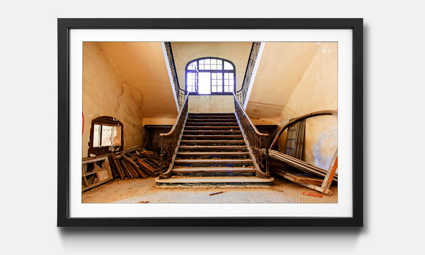 Framed picture Stairway to Time