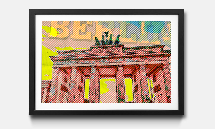 The framed art print Berlin