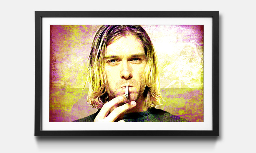 The framed art print Kurt