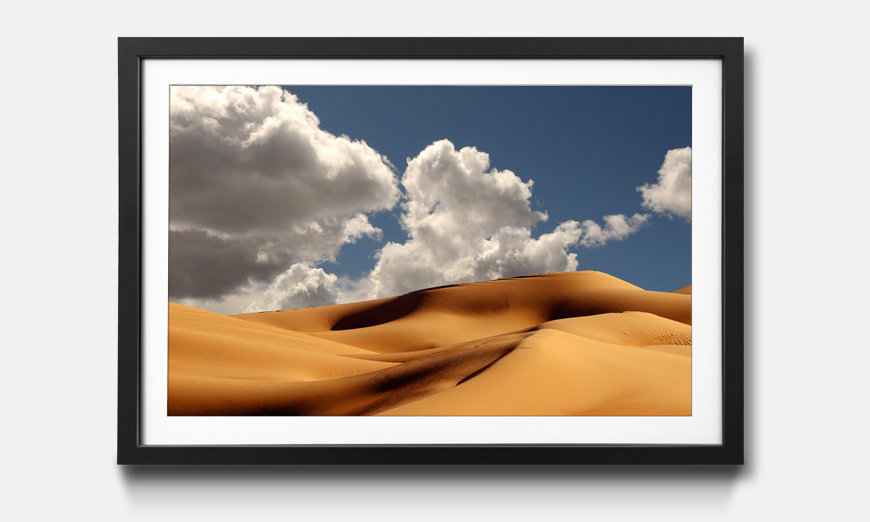 The framed art print Sand Dunes
