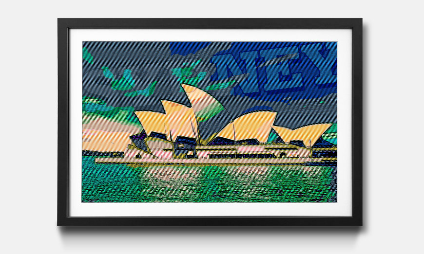 The framed picture Sydney