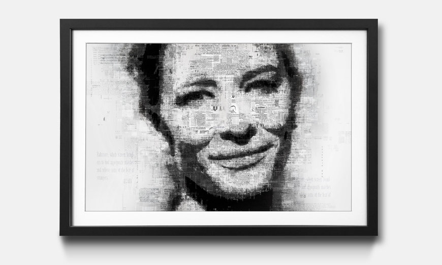 The framed print Cate 