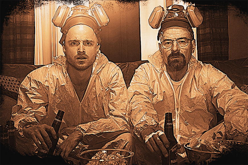 Photo wallpaper Breaking Bad from 120x80cm