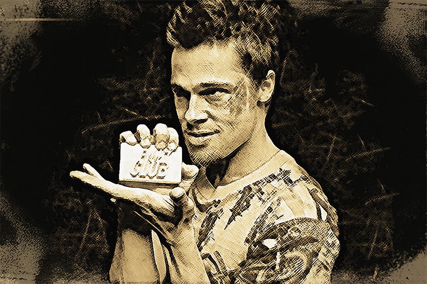 Photo wallpaper Fight Club from 120x80cm