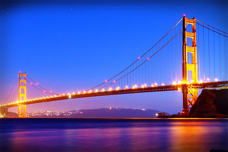 Photo wallpaper Golden Gate