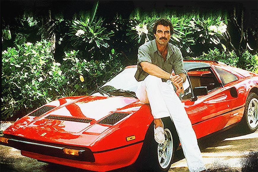 Photo wallpaper Magnum pi from 120x80cm