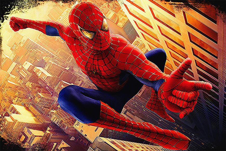 Photo wallpaper Spiderman from 120x80cm