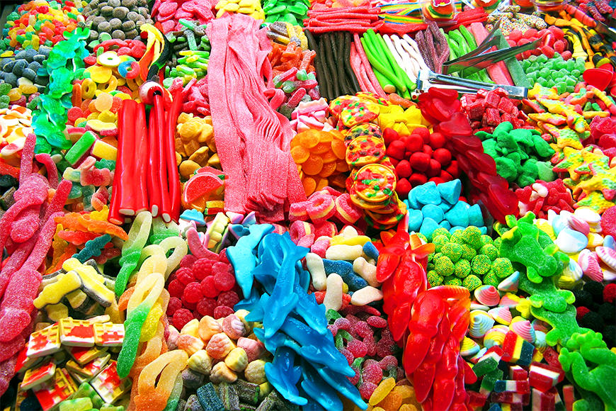 Photo wallpaper Sweets